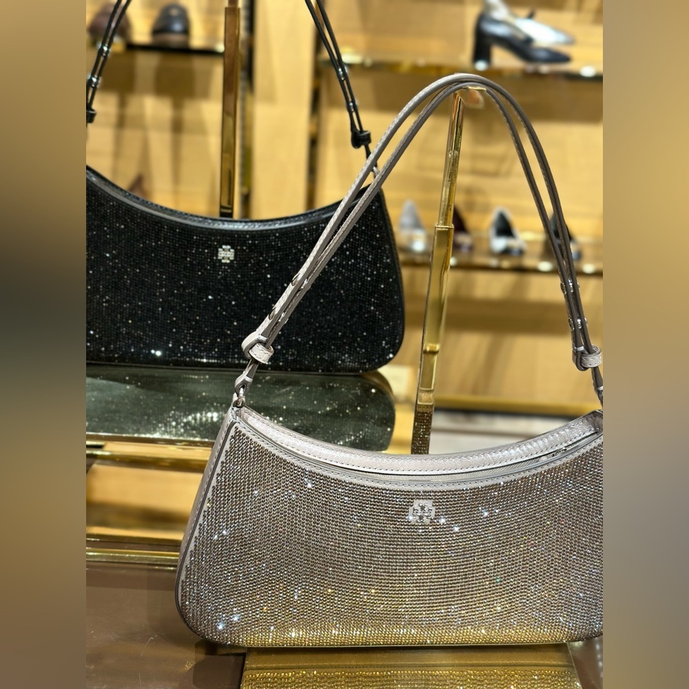 New Tory Burch Emerson Crystal Bag - Picture 4 of 4